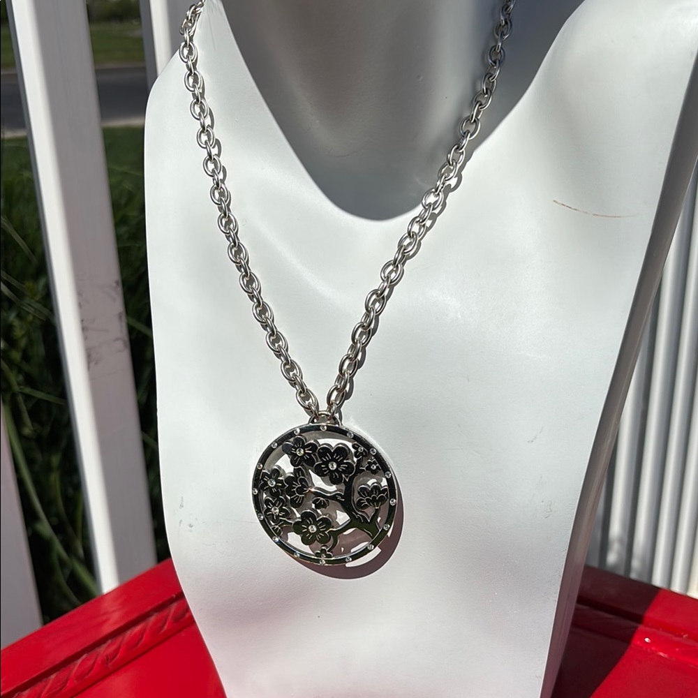 Brighton Cherry Blossom w/ Bling 16” Necklace